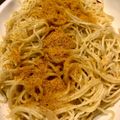 アリエちゃん's cooksnap of when they made 簡単！本格からすみパスタ　話題入り.