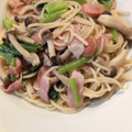 sugar_rune's cooksnap of when they made ✿小松菜ときのこの和風なパスタ✿.