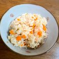 三樹の母's cooksnap of when they made 炊飯器で簡単★ニンジンのコンソメライス♬.