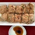 caruga's cooksnap of when they made 長ネギ大量消費！もちもちネギ焼き.