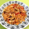 きゃんでぃ×2's cooksnap of when they made 絶望パスタ.