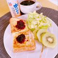 へい♡ゆー♡'s cooksnap of when they made キウイ🥝をカットして綺麗に並べる.