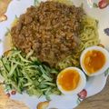 すみれ's cooksnap of when they made かんたん美味しい！ジャージャー麺♡.