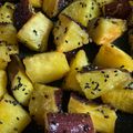 塩かまん's cooksnap of when they made 砂糖無しで揚げない大学芋.