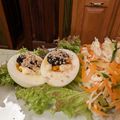 ダッフィーニーうに's cooksnap of when they made 茹で卵おつまみ☆海苔佃煮とマヨすりゴマ♬.