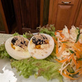 ダッフィーニーうに's cooksnap of when they made 茹で卵おつまみ☆海苔佃煮とマヨすりゴマ♬.