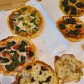 むむむん's cooksnap of when they made 簡単！餃子の皮でフレッシュバジルのピザ.