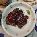 もぐらや00's cooksnap of when they made ピーマンの肉詰め.