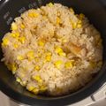 クックふーー's cooksnap of when they made ☆とうもろこしのバター醤油炊き込みご飯☆.