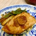 ぽろっとＱちゃん's cooksnap of when they made カジキ煮付けと醤油焼き.