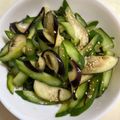 ココハナミコ☆'s cooksnap of when they made きゅうりとなすとしその塩昆布浅漬け.