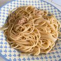 neneko's cooksnap of when they made ☆ツナと玉ねぎのにんにく醤油パスタ☆.