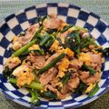 あーこ姐's cooksnap of when they made あなたはどの味？簡単♪豚とほうれん草の丼.