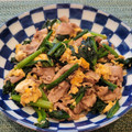あーこ姐's cooksnap of when they made あなたはどの味？簡単♪豚とほうれん草の丼.