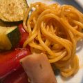 ふくい小町's cooksnap of when they made 名脇役☆つけあわせ用ナポリタン.