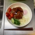ニッシーマン's cooksnap of when they made 掴め男の胃袋！喰らえ牛100%ハンバーグ.