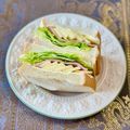 コムギ大好き's cooksnap of when they made りんごとクリームチーズのサンドイッチ☆.