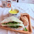 のん♪♪のん's cooksnap of when they made ベーコンレタスのシンプルサンドイッチ☆.