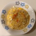 さおりらっくま's cooksnap of when they made 疲れた胃に！カニカマで蟹玉雑炊.
