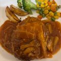 D☆angles's cooksnap of when they made 超絶品＊簡単＊煮込みハンバーグ♬.