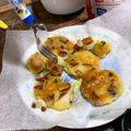 どなこ＊'s cooksnap of when they made 粉チーズ＆ちくわ消費！明太マヨポテト団子.