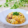 Satoco❋'s cooksnap of when they made ☆焼豚チャーハン☆.
