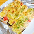 プー♡'s cooksnap of when they made 夏ナスボート☆ツナマヨ焼き.