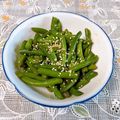 みぽぽ37's cooksnap of when they made 三度豆のお浸し.