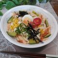 クックHG9V8Y☆'s cooksnap of when they made あるもの何でもてんこ盛りそうめん＊うどん.