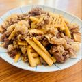 ねっちゃんっ's cooksnap of when they made タケノコと牛肉の甘辛炒め.