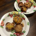 JamieKata's cooksnap of when they made 我が家の甘栗.