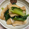 うぱるぱここあ's cooksnap of when they made 簡単に✧小松菜と♡香ばしい油揚げの煮浸し.