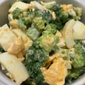ゆみらんたん's cooksnap of when they made ブロッコリーとゆで卵のオイマヨサラダ.