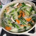 クックHUTUQ2☆'s cooksnap of when they made ダシダで焼肉屋さんの野菜どっさりスープ.