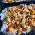Mau☆cafe's cooksnap of when they made 鶏ひき肉のガパオ風炒め.