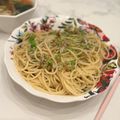 komugiko4's cooksnap of when they made ブロッコリーとしらす和風ガーリックパスタ.
