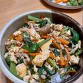 あずまち's cooksnap of when they made 絶品！にらひき肉炒め.