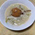 わたさな2016's cooksnap of when they made 魚河岸あげのピリ辛豆乳煮.