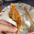 ネシープ's cooksnap of when they made 電子レンジで簡単☆鶏皮パリパリせんべい☆.