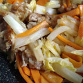 y。mina's cooksnap of when they made 白菜と豚コマのオイスター炒.