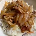gohanちゃん's cooksnap of when they made 豚バラと玉ねぎのマヨポン炒め.