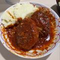 しふぉんふぉん's cooksnap of when they made トマト缶で＊煮込みハンバーグ＊.