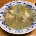 北京パンダ's cooksnap of when they made 鶏手羽元のネギ生姜スープ♪簡単レシピ.