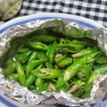 みっちゃん❇️68's cooksnap of when they made 簡単万願寺甘とうの塩昆布ホイル焼き.