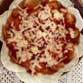 ☆yopipi's cooksnap of when they made わずか10分！餃子の皮で魔法の簡単ピザ.