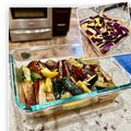 Superlittleboo's cooksnap of when they made オーブンで簡単！夏野菜の焼き浸し 2種.
