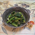 みかかめ's cooksnap of when they made 小松菜のからし和え。.