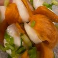 kouchan310's cooksnap of when they made カブと柿のサラダ.