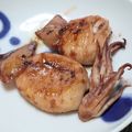 umemodoki's cooksnap of when they made 照りっ照り♪屋台風イカの丸焼き.
