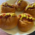 クック2H9MD0☆'s cooksnap of when they made 簡単 ロールパンでホットドッグ.